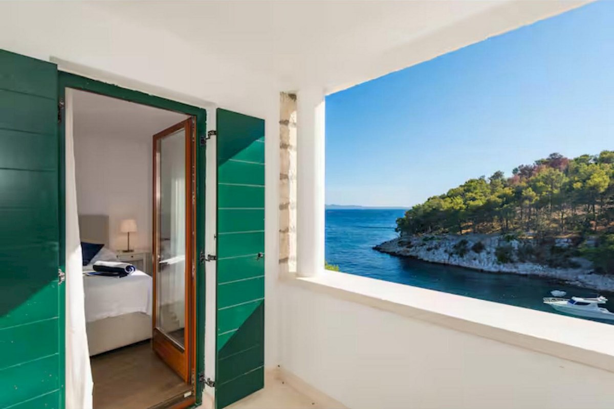 Villa Tramonto - 1a fila al mare, Milna