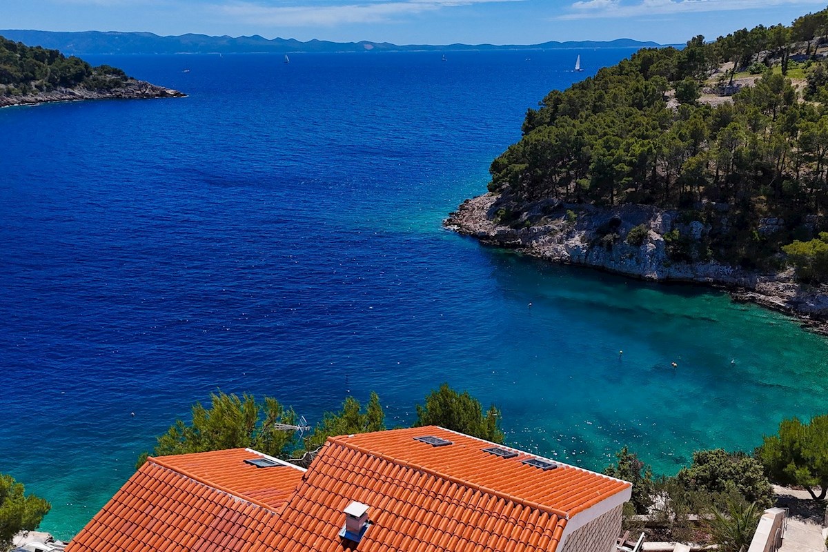 Villa Tramonto - 1a fila al mare, Milna