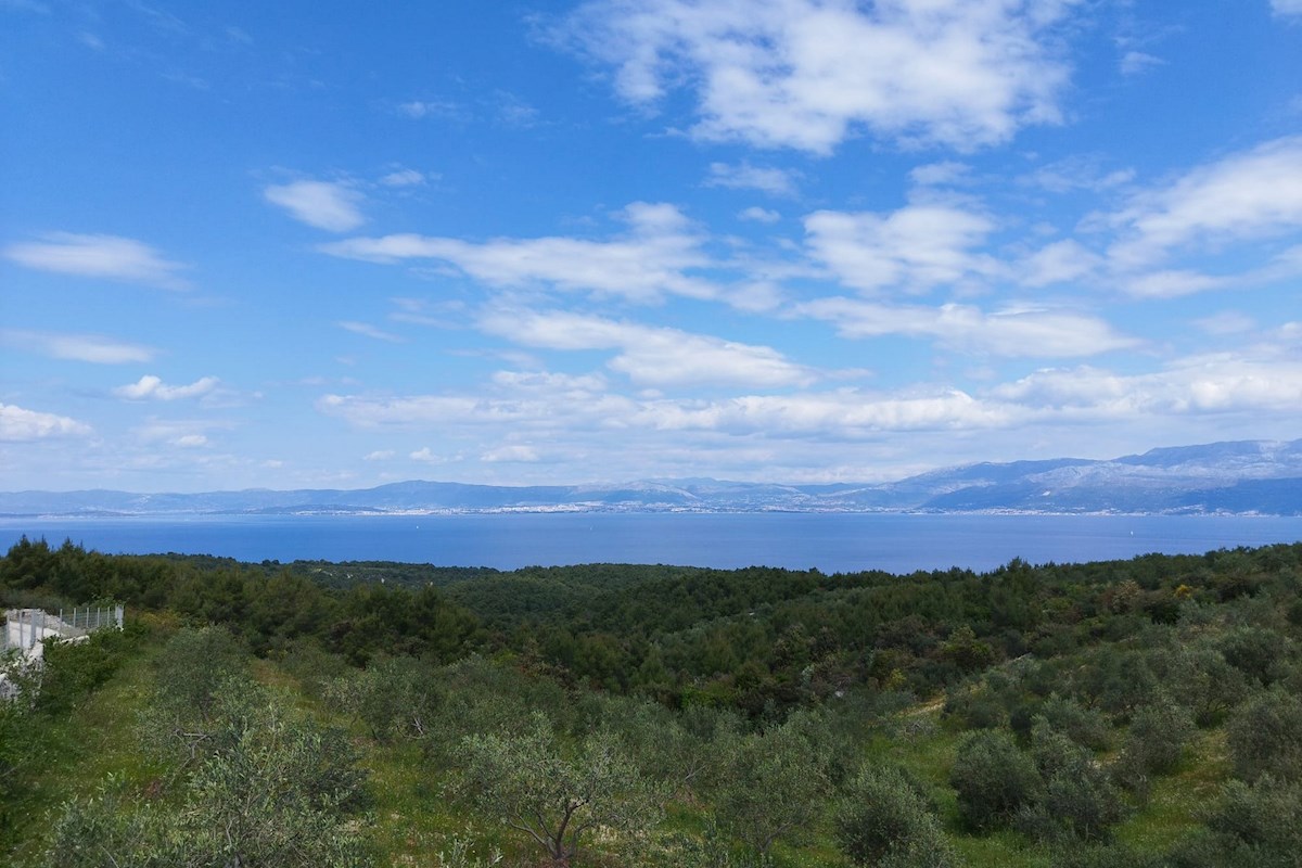 Brač, terreno 35.000 m2 con vista mare