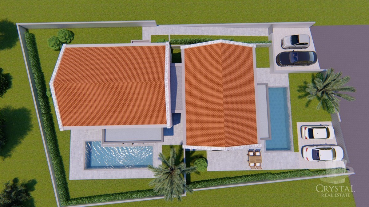 Vicino a Vižinada, nuova costruzione! Casa a piano terra con piscina
