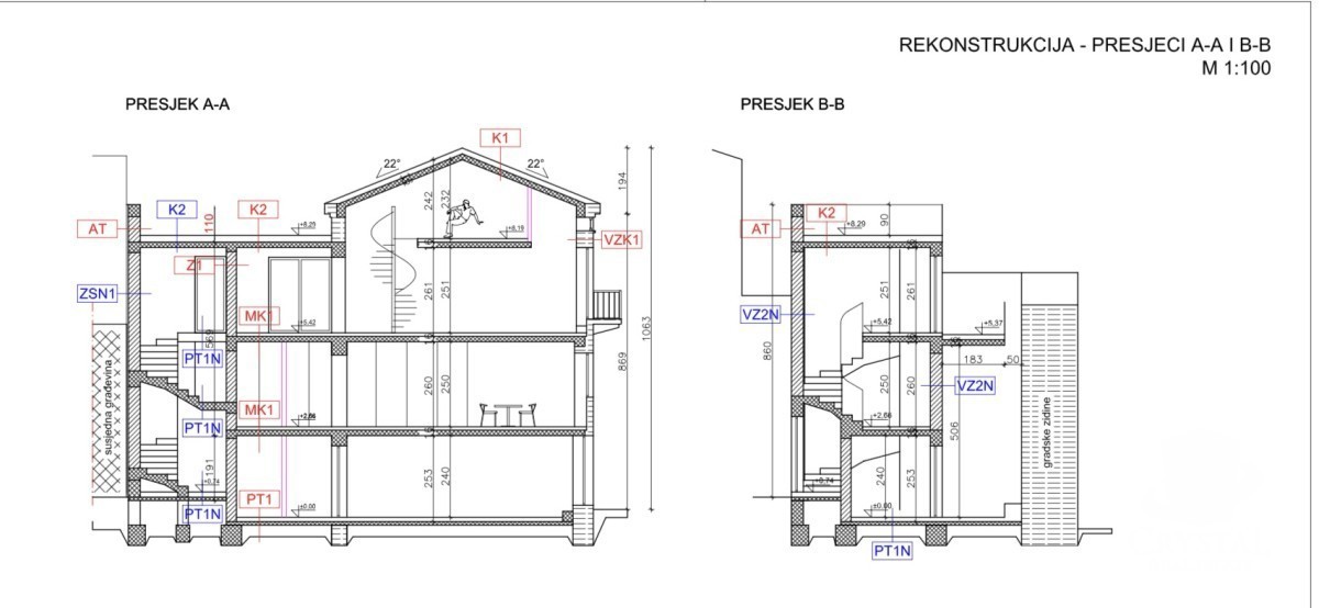 Rarità eccezionale a Novigrad – Casa con tre unità abitative e vista mare