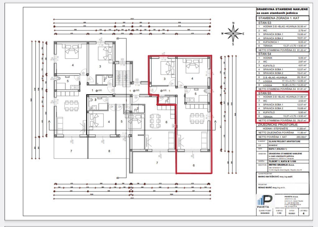 Appartamento a Novigrad 800m dal mare