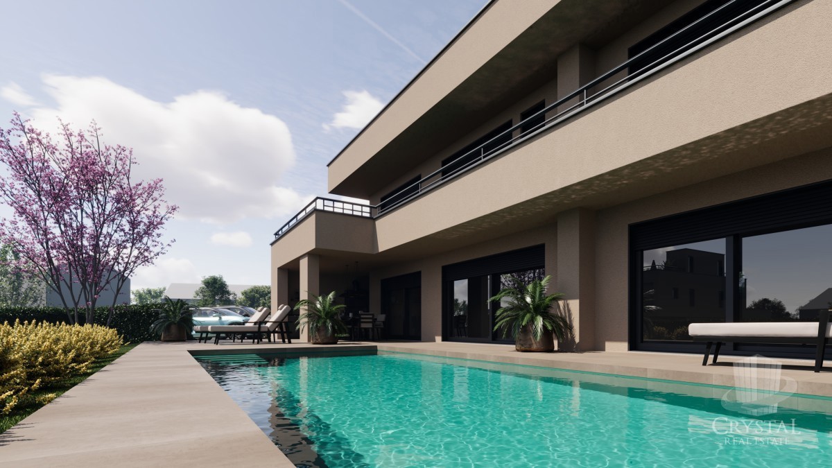 Villa moderna indipendente con piscina
