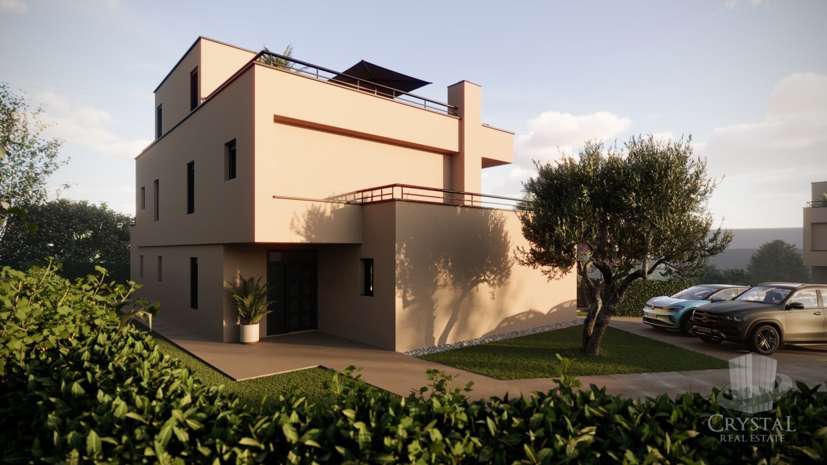 Villa moderna indipendente con piscina