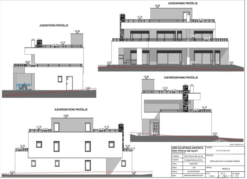 Villa moderna indipendente con piscina