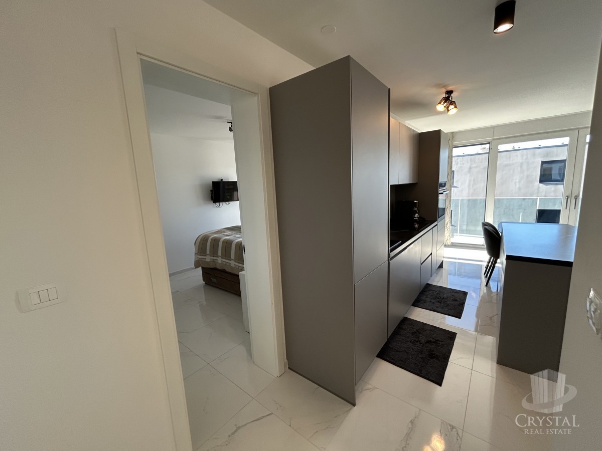 Cittanova - appartamento con terrazza sul tetto e vista panoramica sul mare