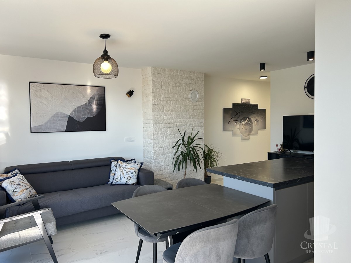 Cittanova - appartamento con terrazza sul tetto e vista panoramica sul mare