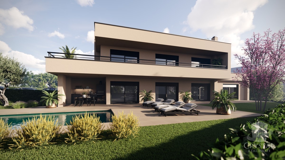 Villa moderna indipendente con piscina