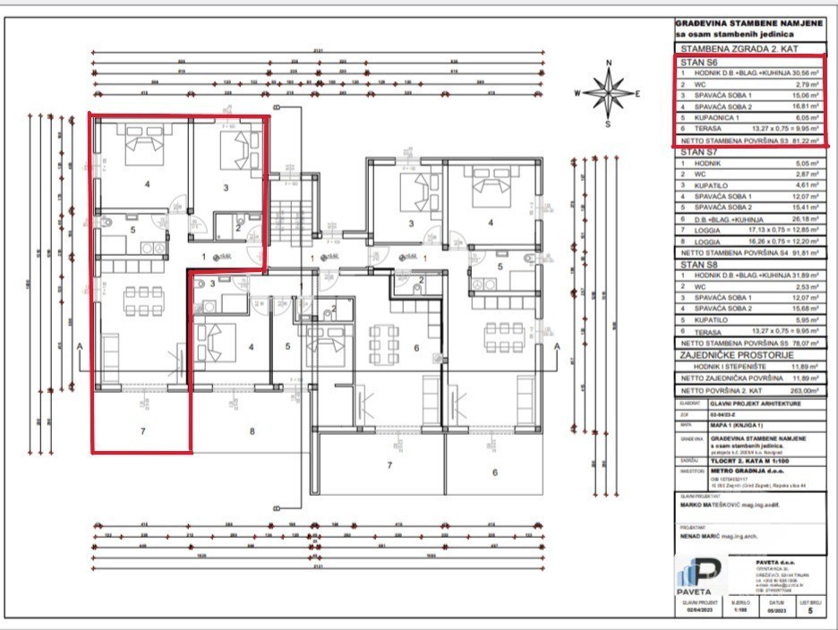Appartamento a Cittanova con vista mare