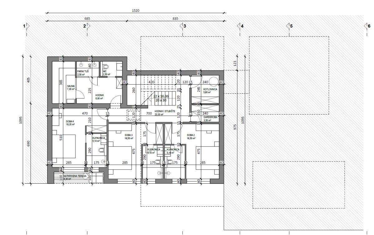 In vendita – Villa moderna con piscina e permesso di costruzione definitivo