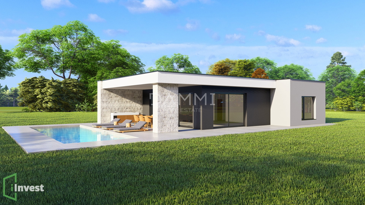 ISTRIA, ŽMINJ - Moderna casa unifamiliare con piscina in una posizione privilegiata