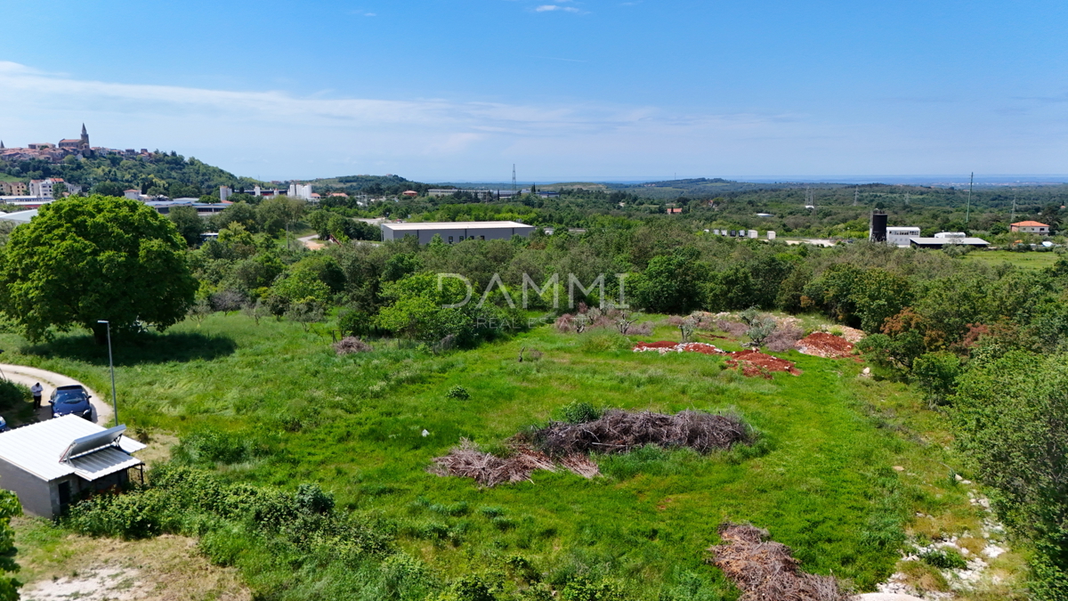 ISTRA, BUJE - Terreno edificabile di 660 m2 non lontano dal centro