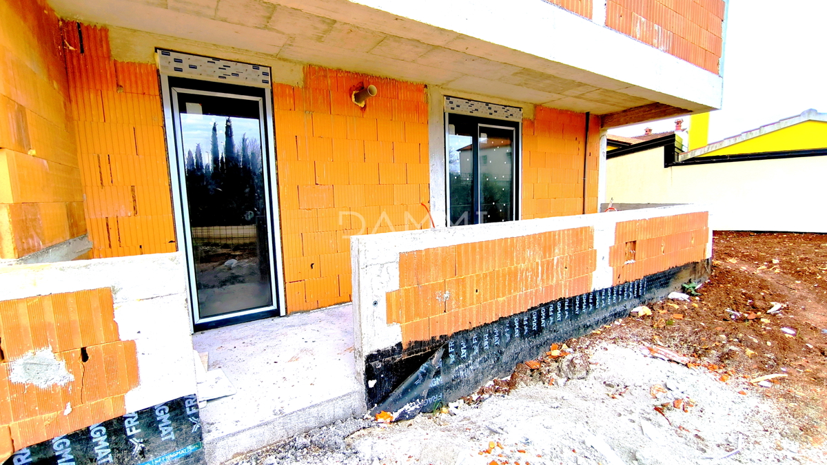 Istra, Pula - appartamento bilocale, nuova costruzione, piano terra