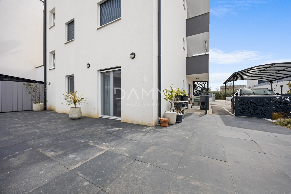 Istra, Medulin - appartamento di lusso con due camere da letto e giardino, nuova costruzione