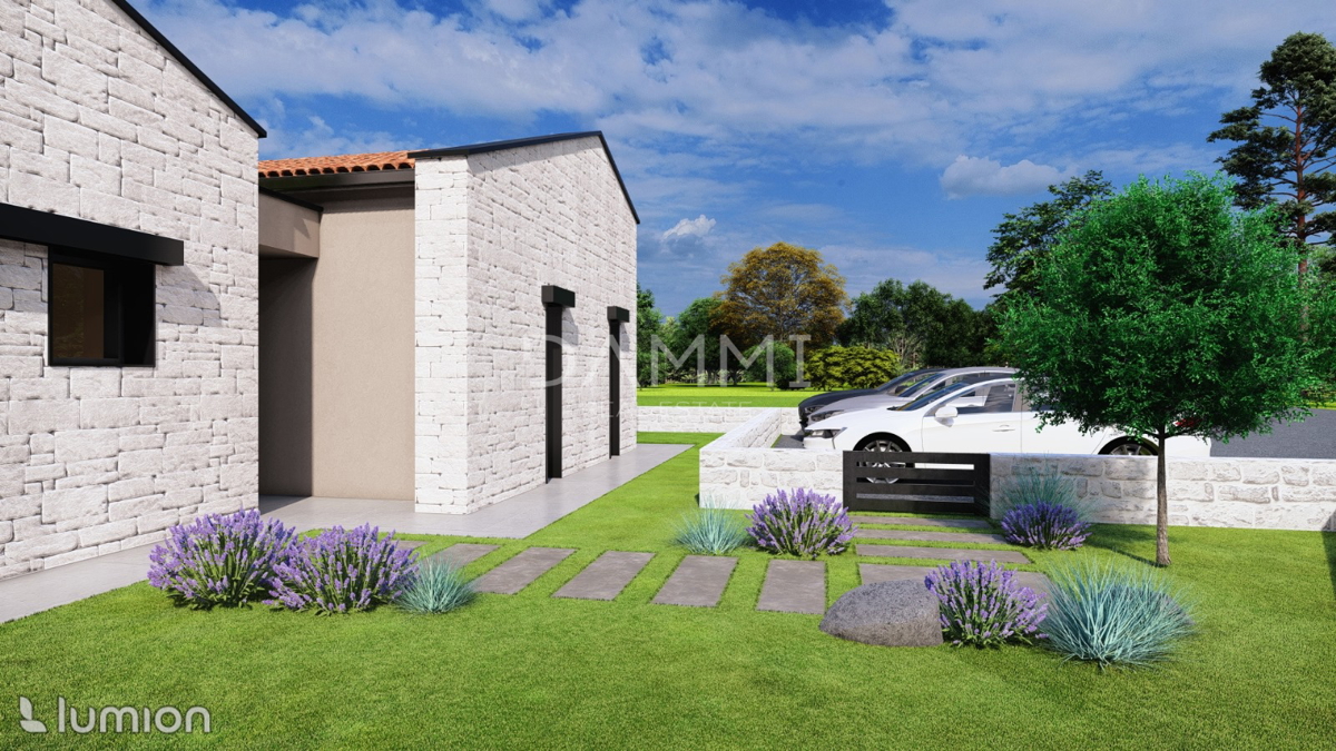 ISTRIA, ŽMINJ - CASA DI DESIGN AL PIANO MODERNO CON PISCINA