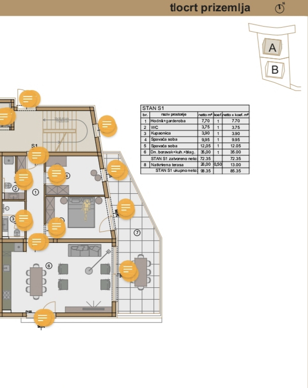Istra, Pješčana uvala - appartamento bilocale, nuova costruzione di lusso