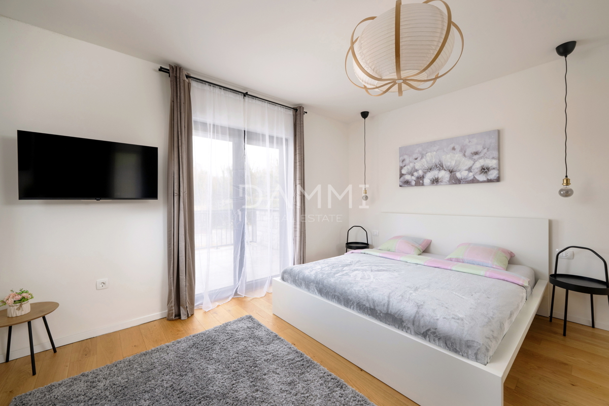 Istra, Rakalj - villa moderna con piscina, vista mare