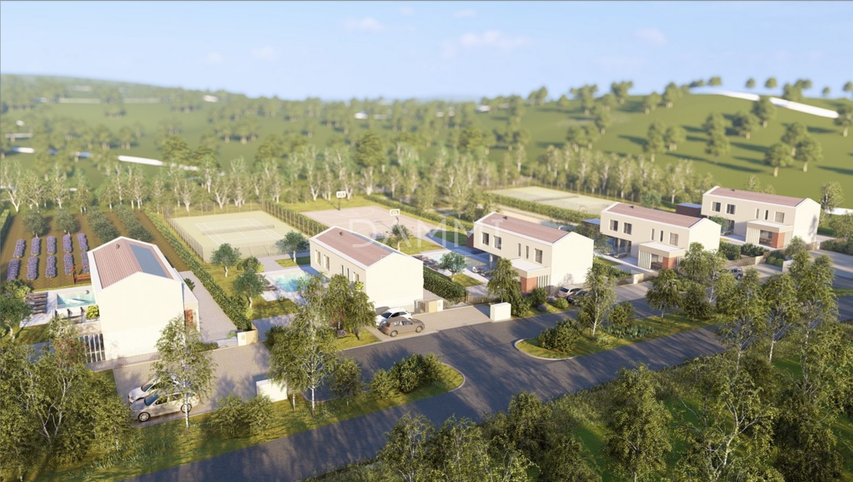 ISTRA, LABIN - Affascinante casa con piscina su ampio terreno