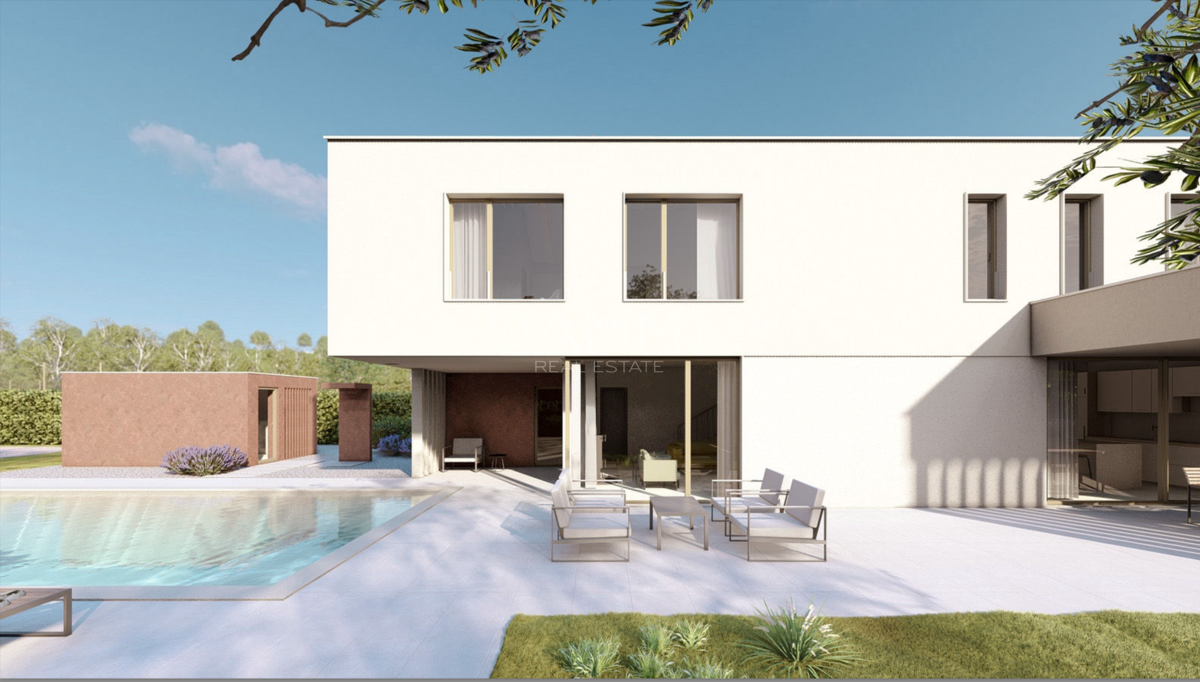 ISTRA, LABIN - Affascinante casa con piscina su ampio terreno
