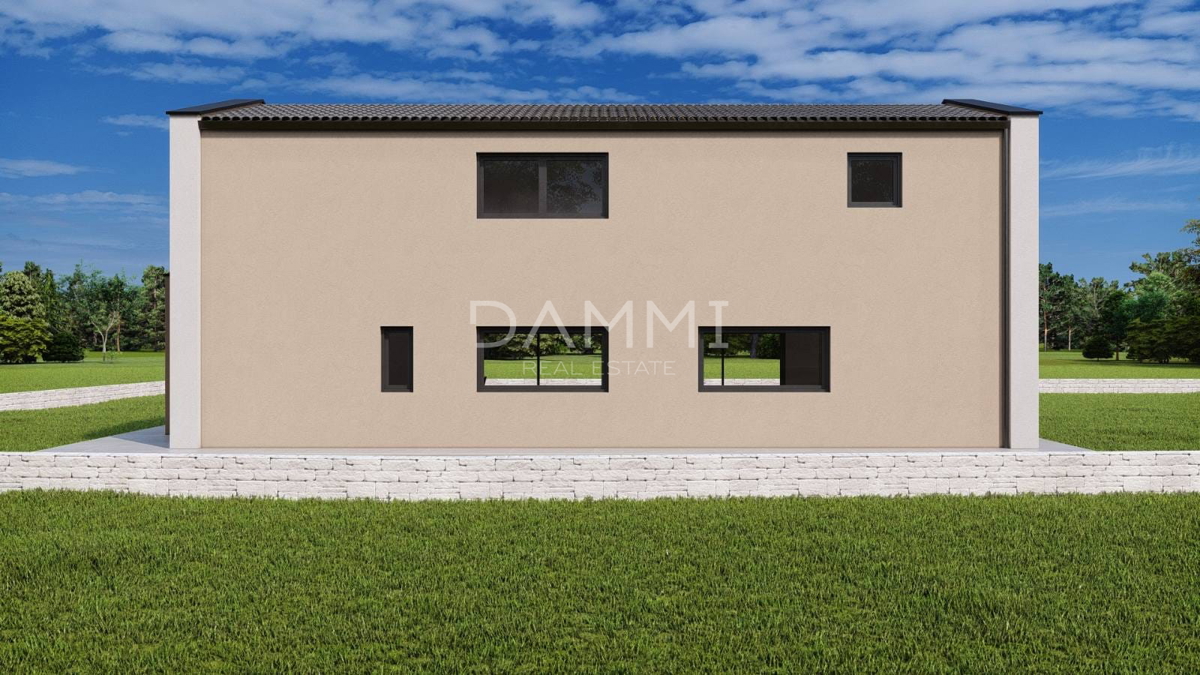 ISTRIA, TINJAN - Casa con piscina in posizione appartata e splendida vista