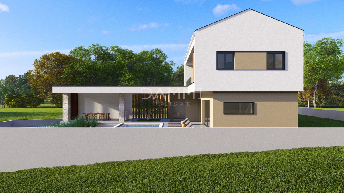 ISTRA, ŽMINJ - Casa moderna con piscina nel cuore dell&apos;Istria