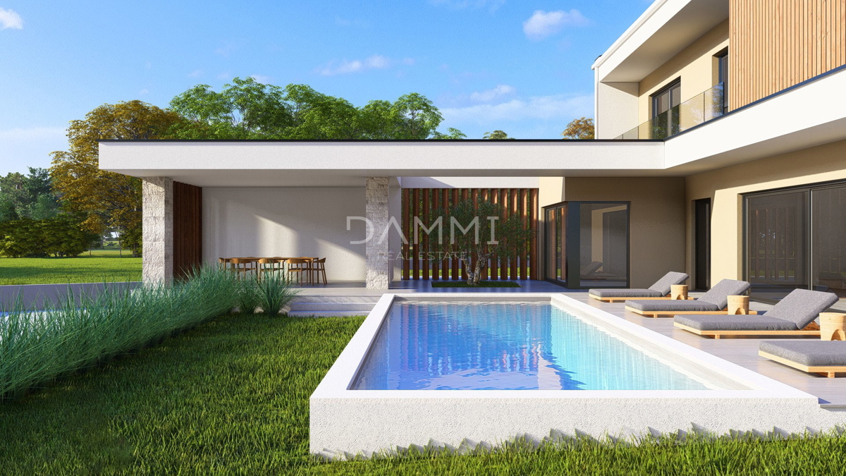 ISTRA, ŽMINJ - Casa moderna con piscina nel cuore dell&apos;Istria