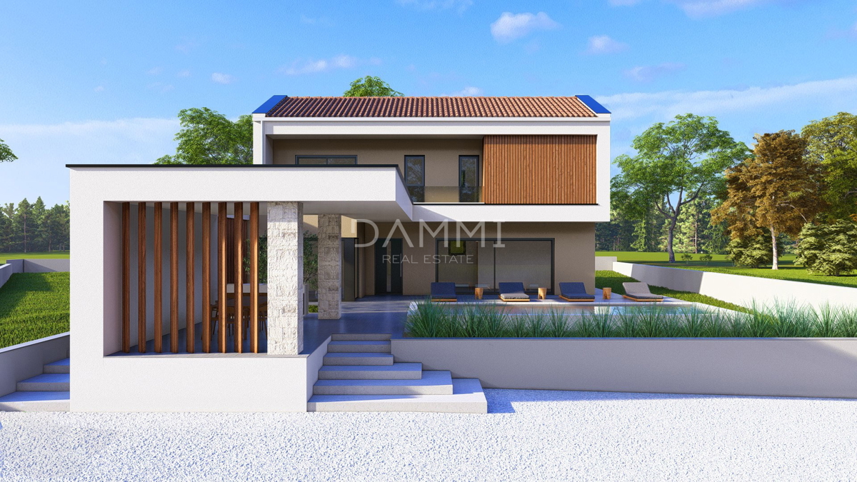 ISTRA, ŽMINJ - Casa moderna con piscina nel cuore dell&apos;Istria