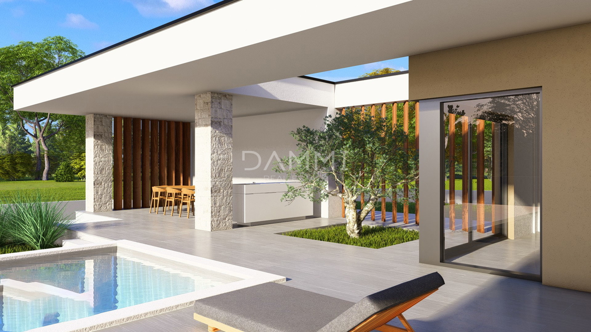 ISTRA, ŽMINJ - Casa moderna con piscina nel cuore dell&apos;Istria