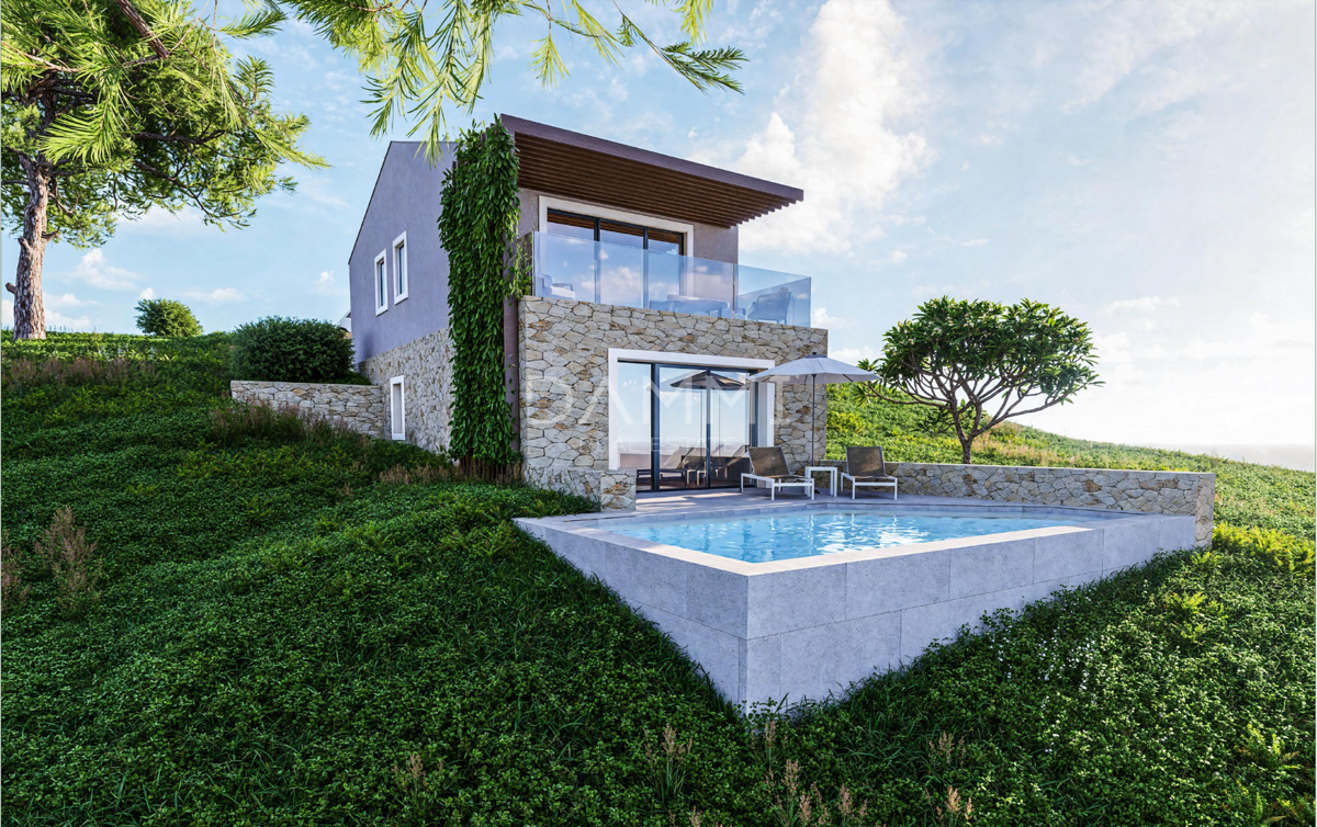 ISTRIA, BUJE, KRASICA - Terreno edificabile 770m2 con vista panoramica