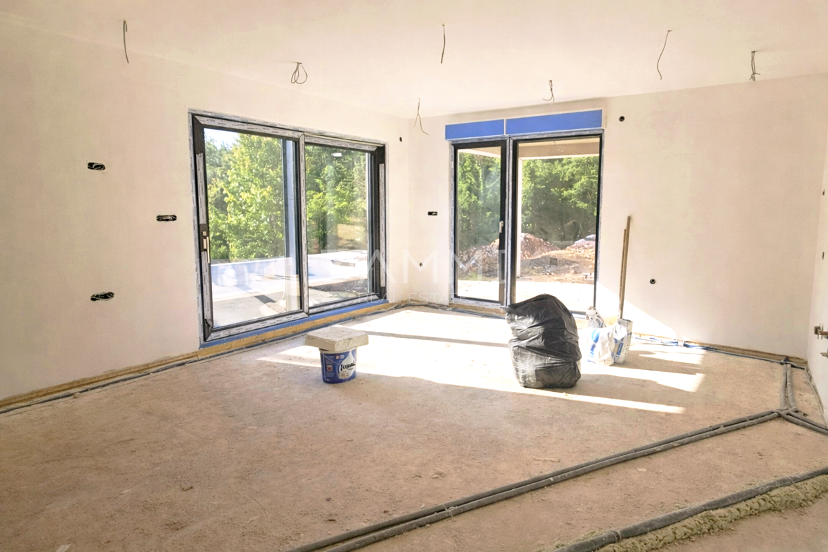 Istra, Žminj - casa con piscina, nuova costruzione