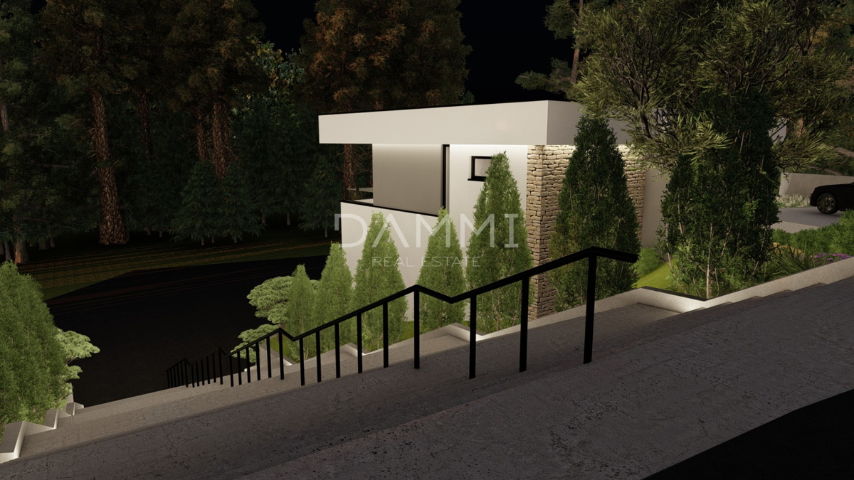 ISTRA, ŽMINJ - Villa moderna con piscina e zona benessere in costruzione