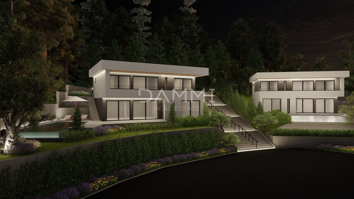 ISTRA, ŽMINJ - Villa moderna con piscina e zona benessere in costruzione