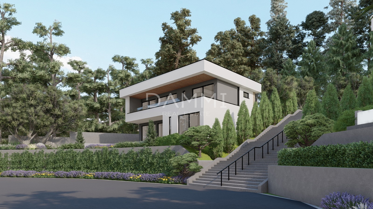 ISTRA, ŽMINJ - Villa moderna con piscina e zona benessere in costruzione