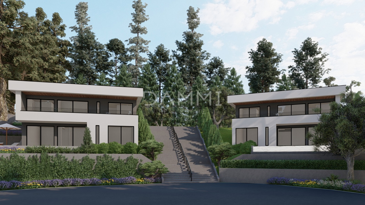 ISTRA, ŽMINJ - Villa moderna con piscina e zona benessere in costruzione