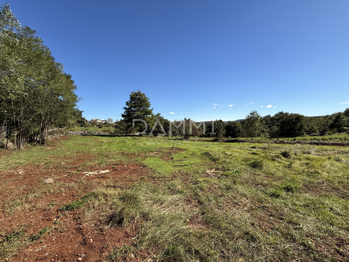 PAZIN, DINTORNI - Terreno edificabile con vista aperta 923 m2