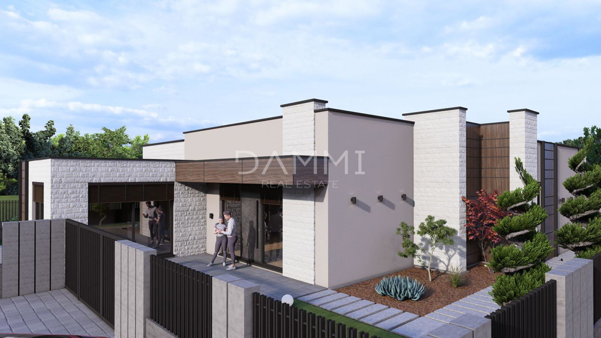 ISTRA, ŽMINJ - Casa moderna con piscina e centro benessere