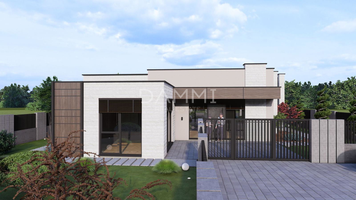 ISTRA, ŽMINJ - Casa moderna con piscina e centro benessere