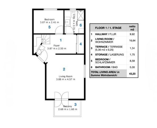 Istra, Valbandon - appartamento su due piani a 500 m dal mare