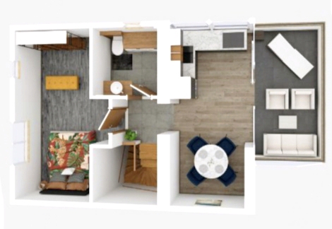 Istra, Valbandon - appartamento su due piani a 500 m dal mare