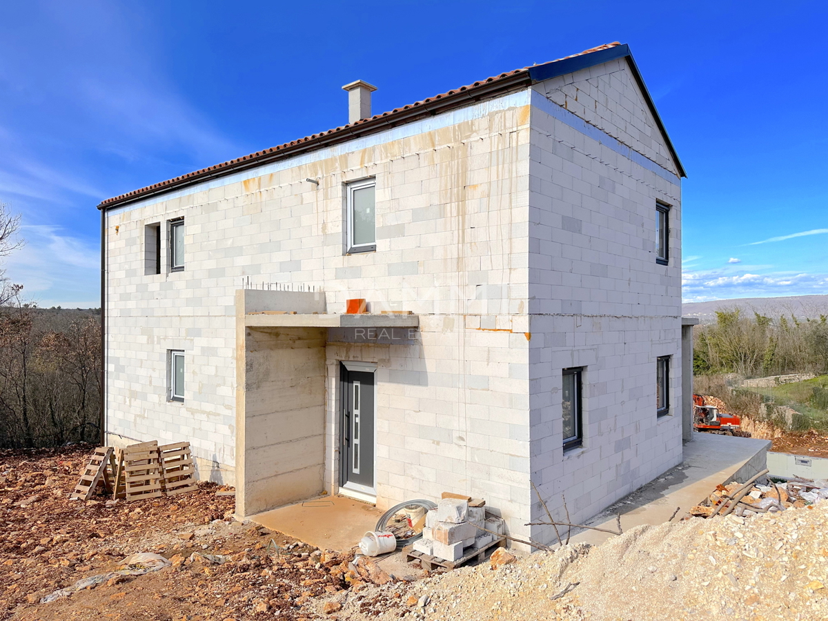ISTRIA, RAKALJ - Casa con piscina con bellissima vista sul mare