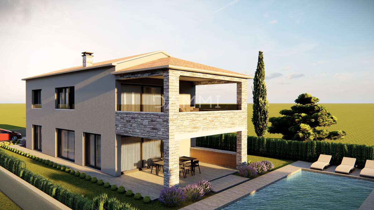 ISTRA, POREČ - Casa con piscina in ottima posizione NUOVA COSTRUZIONE