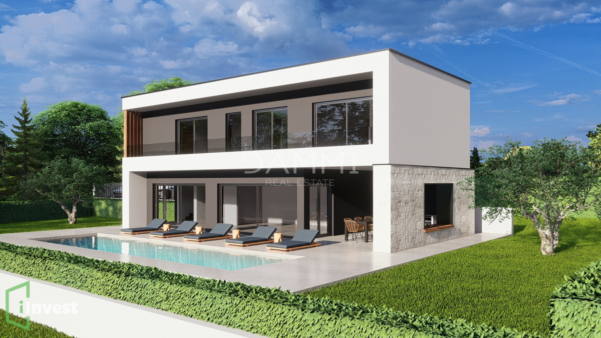 ISTRA, ŽMINJ - Terreno edificabile con permesso di costruzione