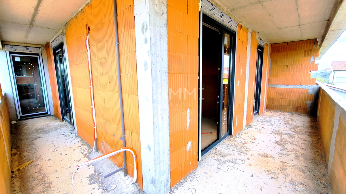 Istra, Pula - appartamento bilocale, nuova costruzione, 1° piano