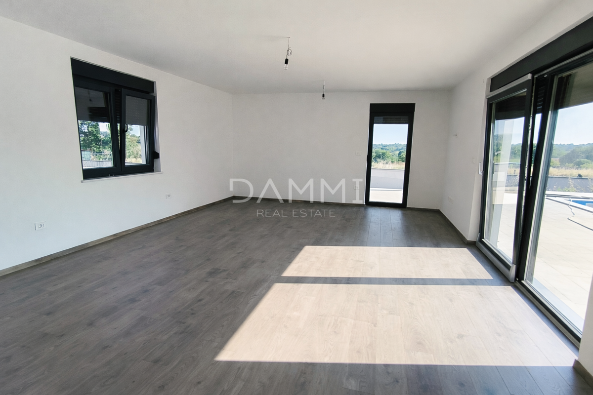 Istra - Marčana, casa con piscina, nuova costruzione