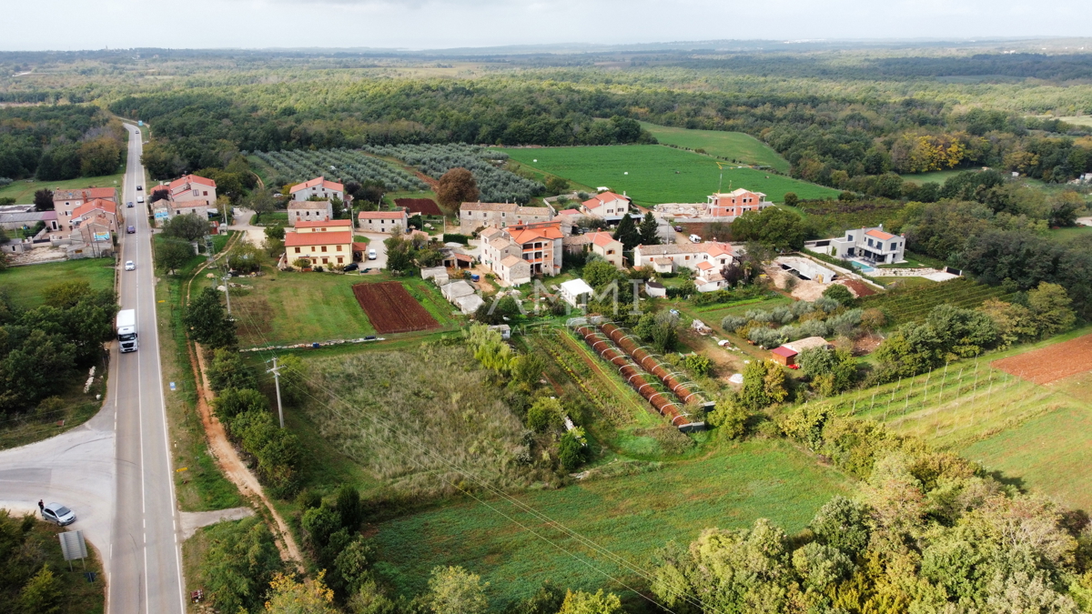 ISTRIA, VIŠNJAN - TERRENO EDIFICABILE IN OTTIMA POSIZIONE