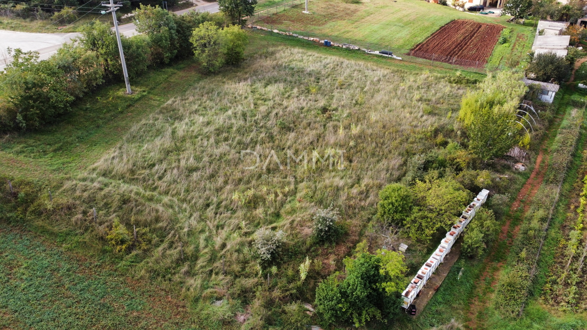 ISTRIA, VIŠNJAN - TERRENO EDIFICABILE IN OTTIMA POSIZIONE