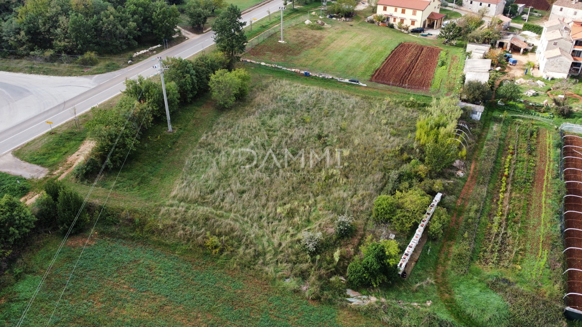 ISTRIA, VIŠNJAN - TERRENO EDIFICABILE IN OTTIMA POSIZIONE