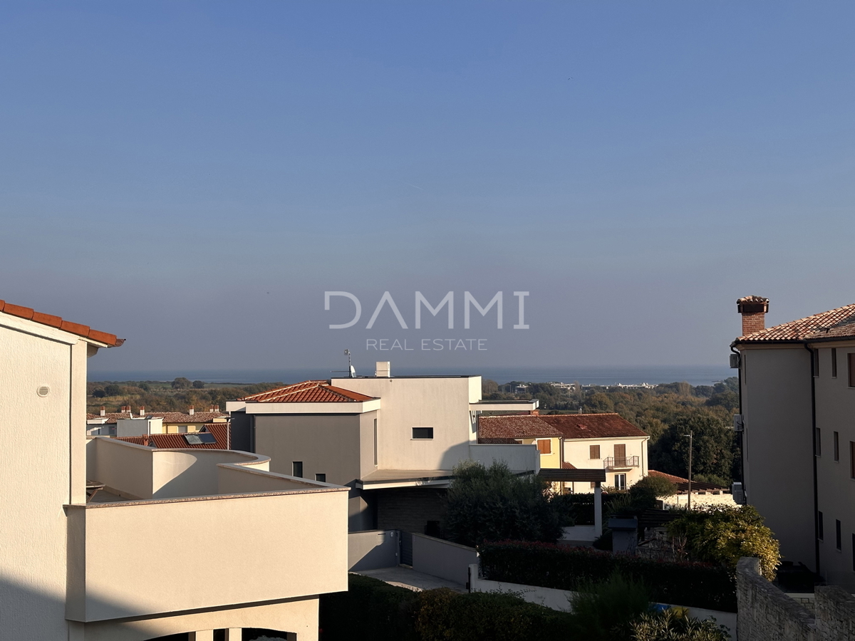 ISTRIA, LIŽNJAN - Appartamento con due camere da letto, balcone e vista mare