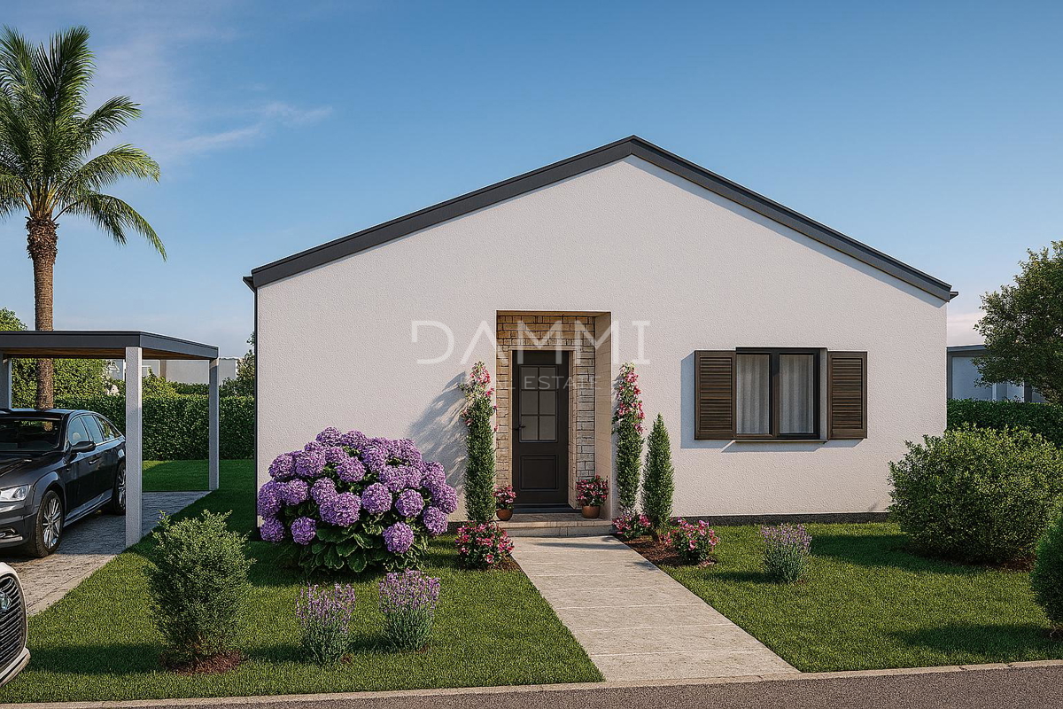 ISTRA, SVETI LOVREČ - VILLA AL PIANO TERRA CON PISCINA IN AMBIENTE TRANQUILLO