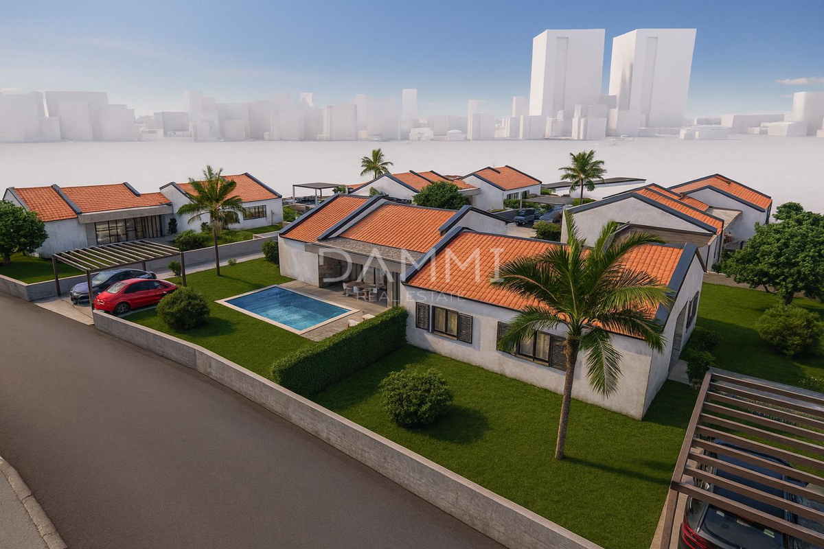 ISTRA, SVETI LOVREČ - VILLA AL PIANO TERRA CON PISCINA IN AMBIENTE TRANQUILLO